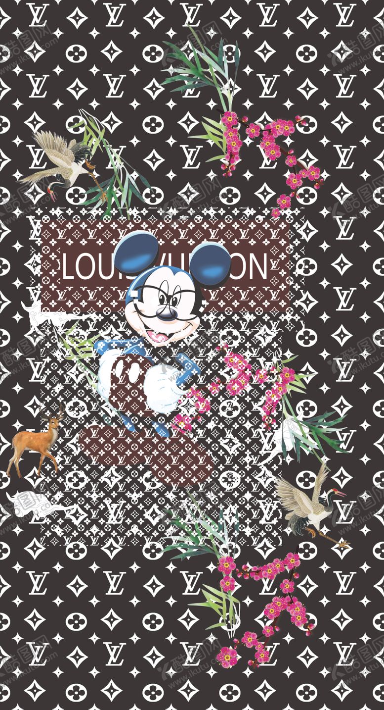 编号：43603707040410063169【酷图网】源文件下载-乱花米奇