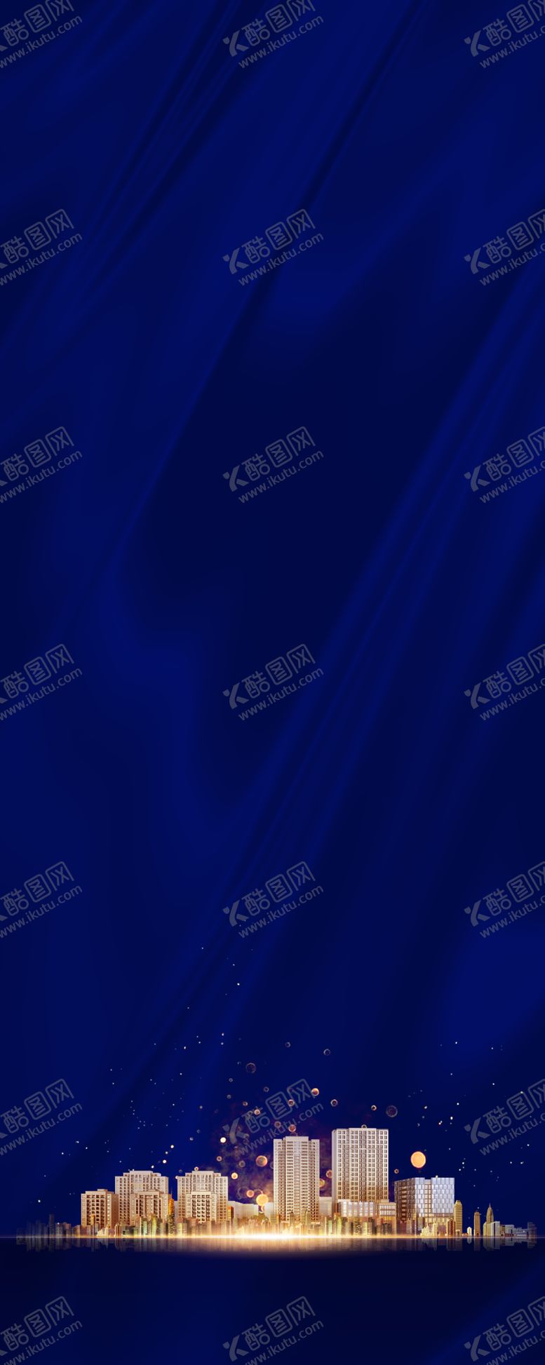 编号：92622109140946335442【酷图网】源文件下载-蓝色背景底纹展板