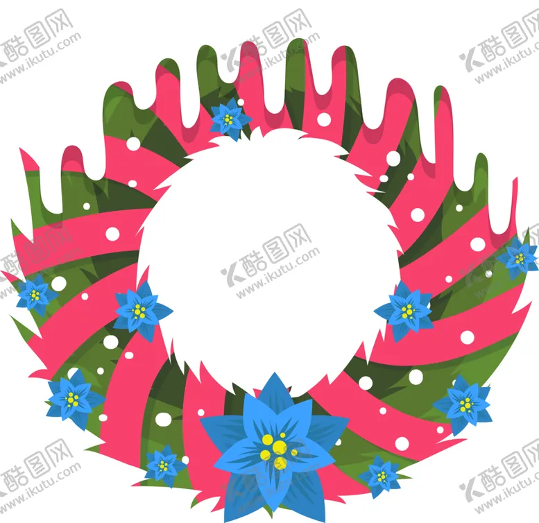 编号：38615601300113501157【酷图网】源文件下载-花环免抠图