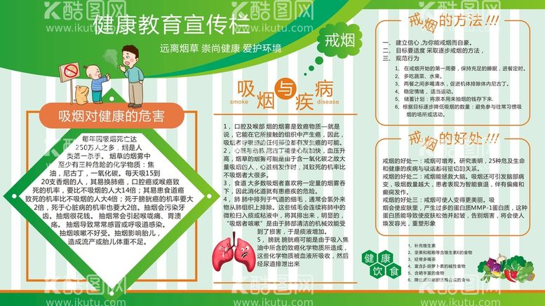 编号：53511610261935215678【酷图网】源文件下载-健康教育宣传栏