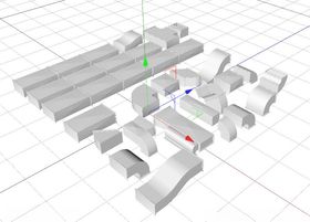 C4D模型管子