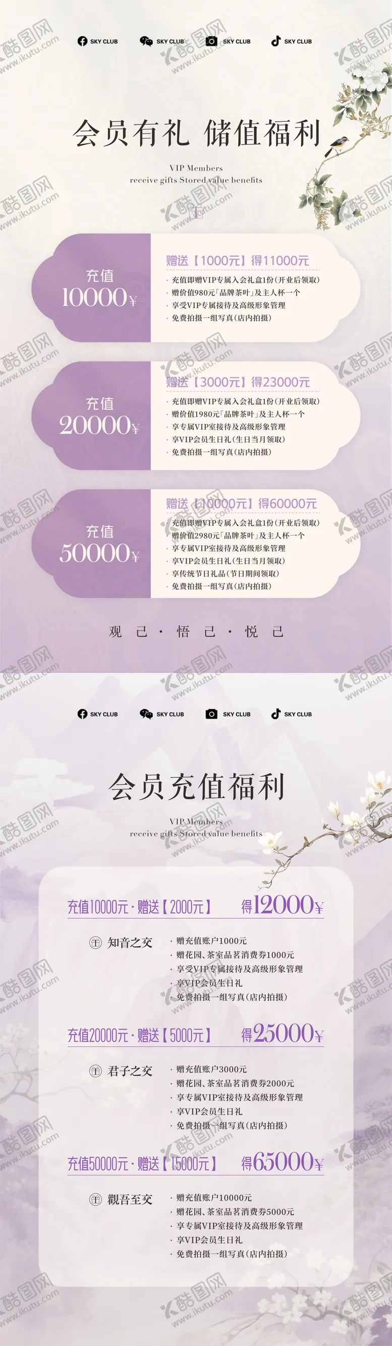 编号：73859907021824486597【酷图网】源文件下载-会员充值海报