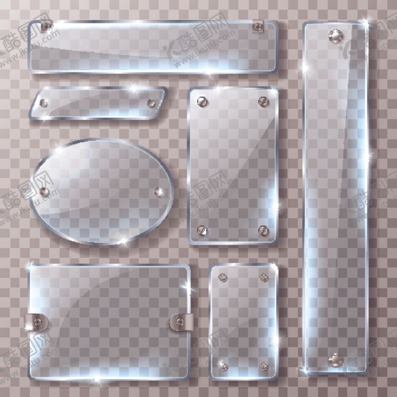 编号：24760010201204427259【酷图网】源文件下载-透明玻璃牌