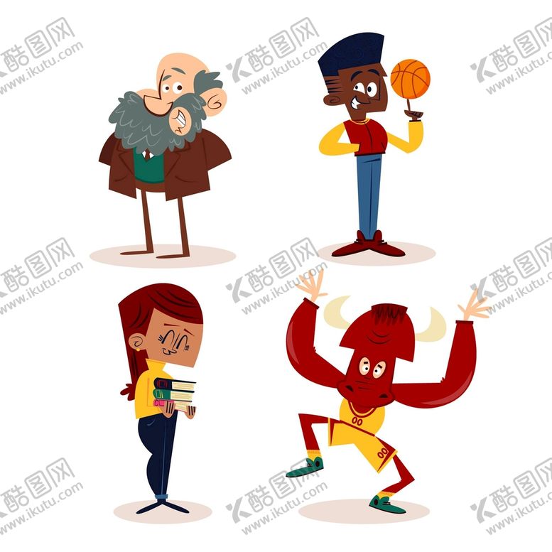 编号：81203909280310276954【酷图网】源文件下载-卡通人物