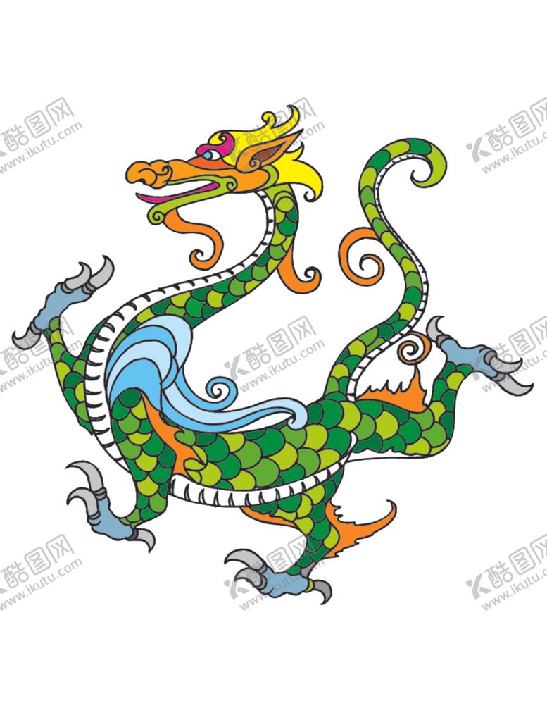 编号：37807812090218522866【酷图网】源文件下载-卡通龙