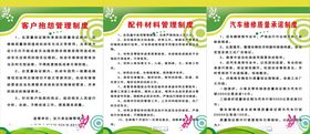 洗车制度牌洗车美容会所