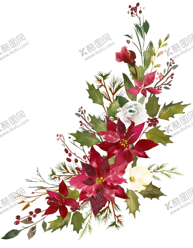 编号：58466809141913242530【酷图网】源文件下载-复古装饰花环花圈