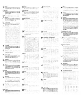 3450个简约图标