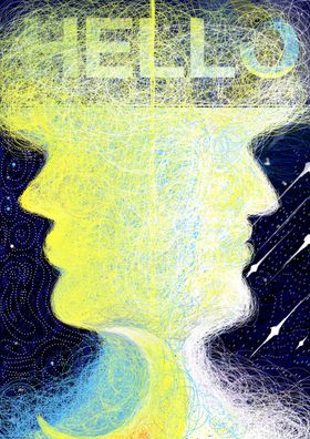 小清新简约创意海报图片