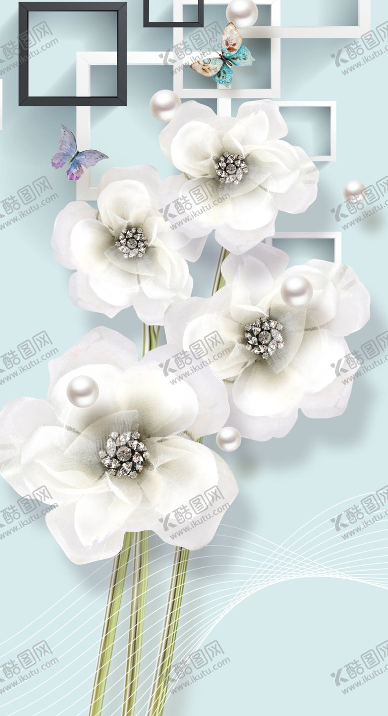 编号：97521305012351195605【酷图网】源文件下载-花卉玄关