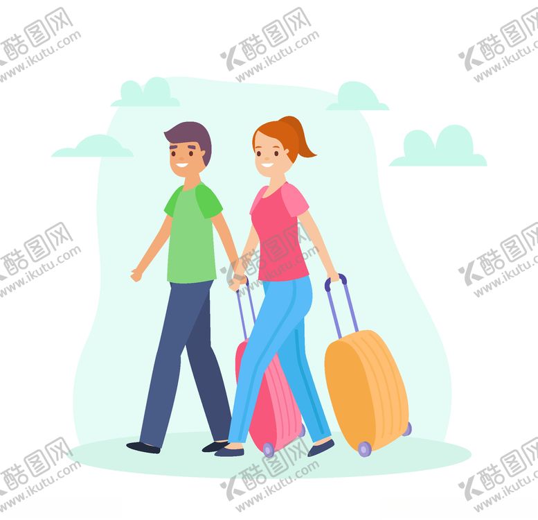 编号：44304809232240165803【酷图网】源文件下载-旅客游客