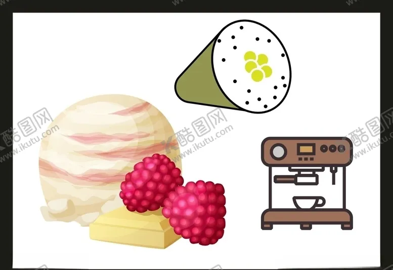 编号：39788704172222512844【酷图网】源文件下载-卡通美食餐饮