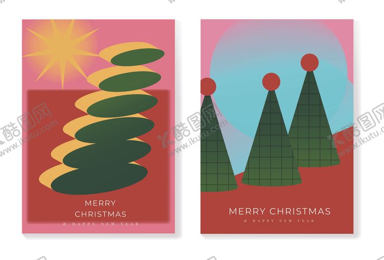 编号：72899011241629074379【酷图网】源文件下载-自然风景插画卡片