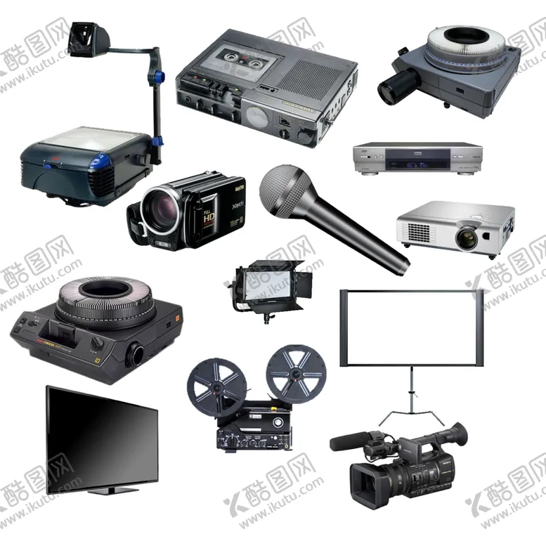 编号：32105001240021539617【酷图网】源文件下载-多媒体设备合集