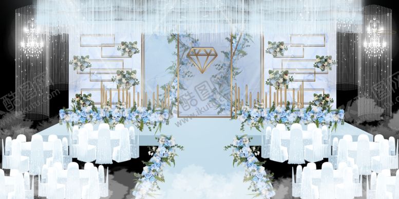 编号：71548409122051004260【酷图网】源文件下载-水墨新中国风婚礼设计背景