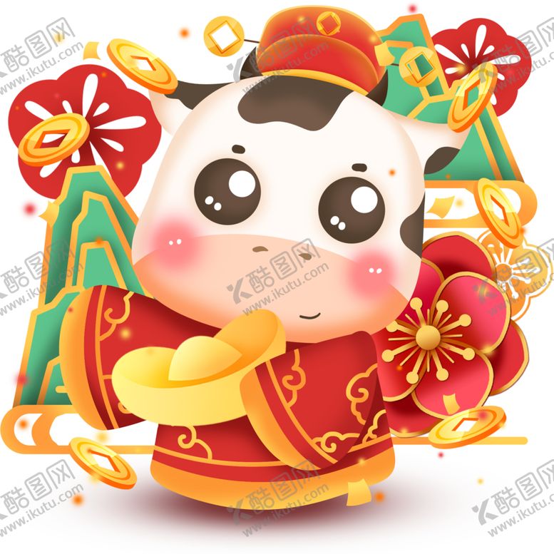 编号：72397605092306061654【酷图网】源文件下载-卡通牛