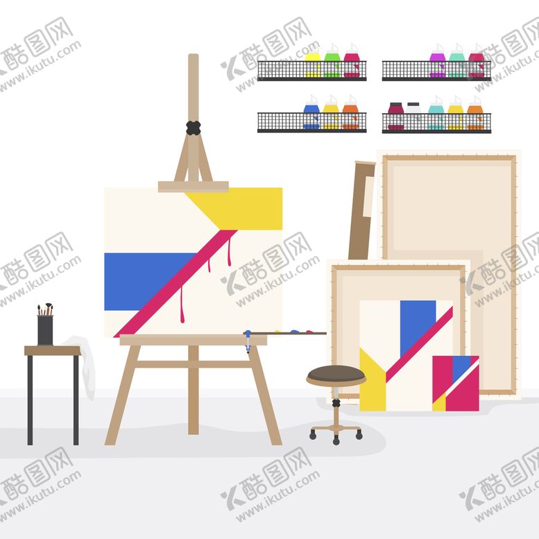 编号：95411201261702298571【酷图网】源文件下载-艺术工作室 