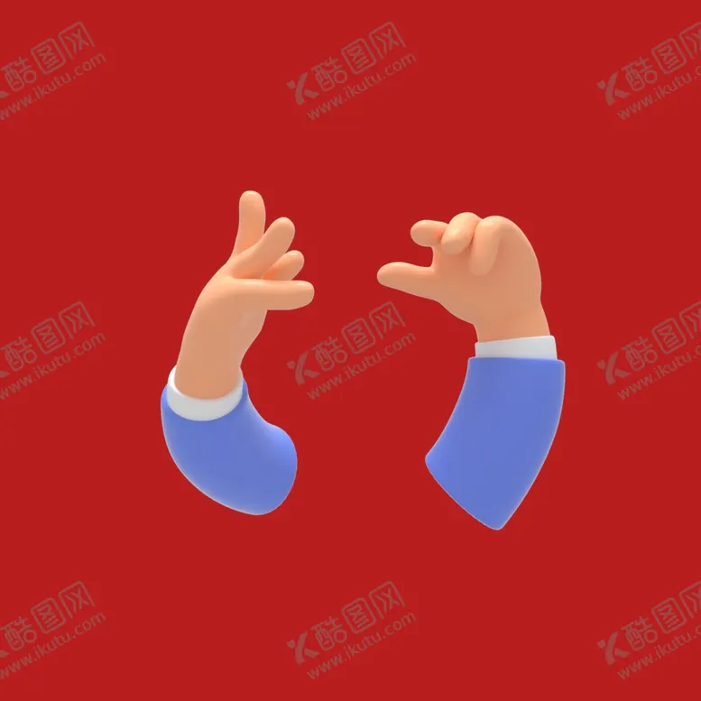 编号：71857801141346021297【酷图网】源文件下载-手绘手势手语