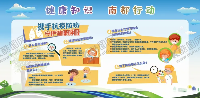 编号：94092810160739002482【酷图网】源文件下载-健康知识展板