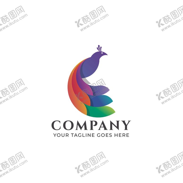 编号：61823811010710271367【酷图网】源文件下载-孔雀logo