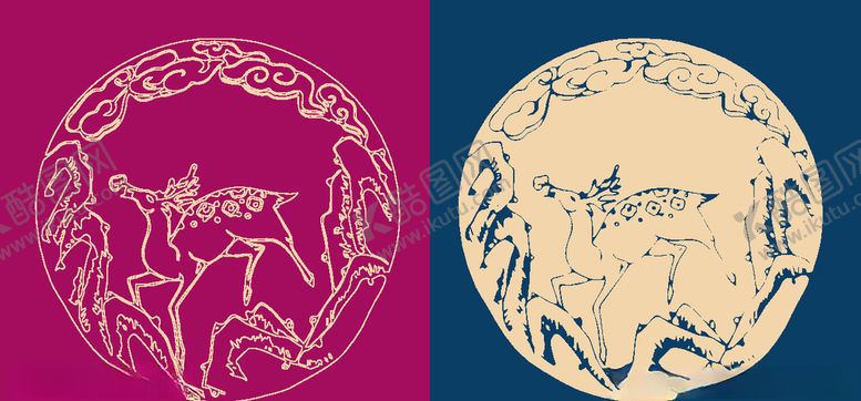 编号：46282604210104464113【酷图网】源文件下载-圆形底纹中国风矢量纹饰