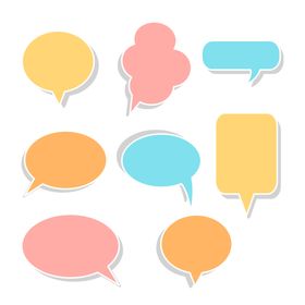 对话框卡通边框