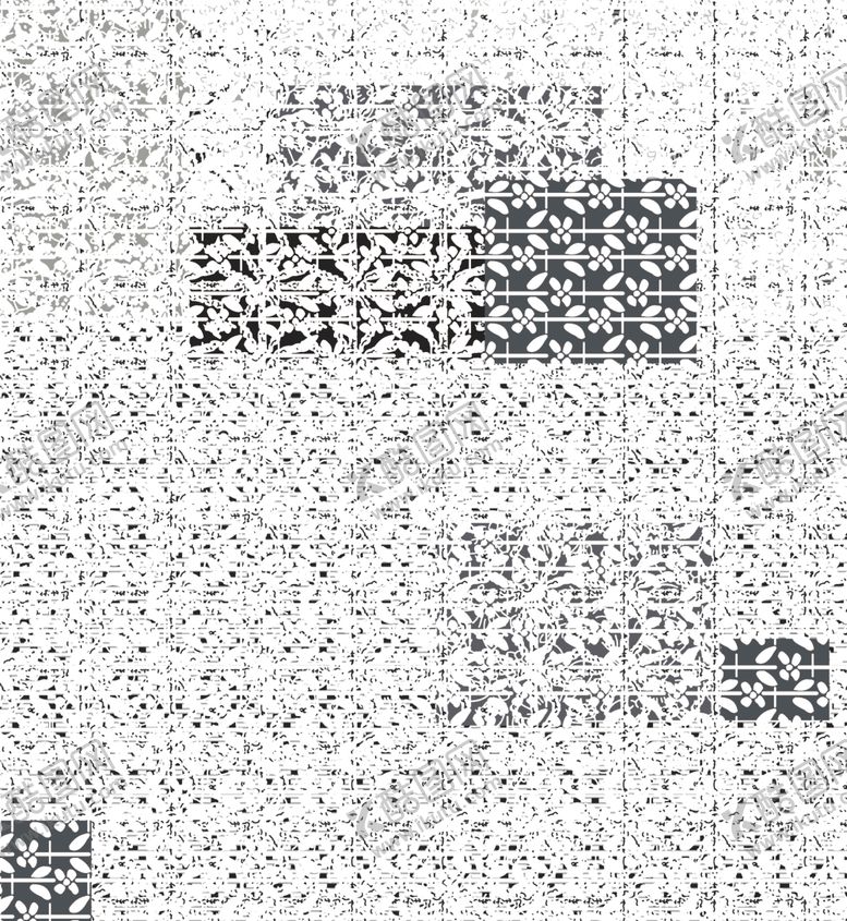 编号：68419507080407292425【酷图网】源文件下载-大牌方巾腰果腰果花设计