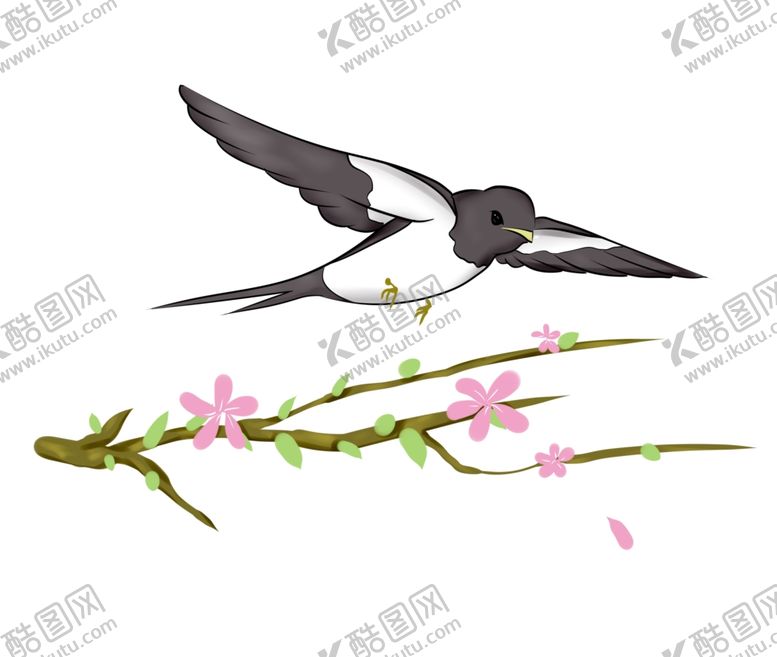编号：91168109161939597755【酷图网】源文件下载-燕子插画