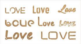 LOVE字体