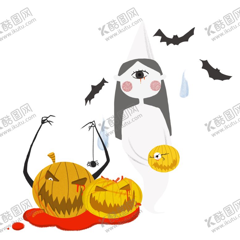 编号：89579904171553416842【酷图网】源文件下载-万圣节蝙蝠