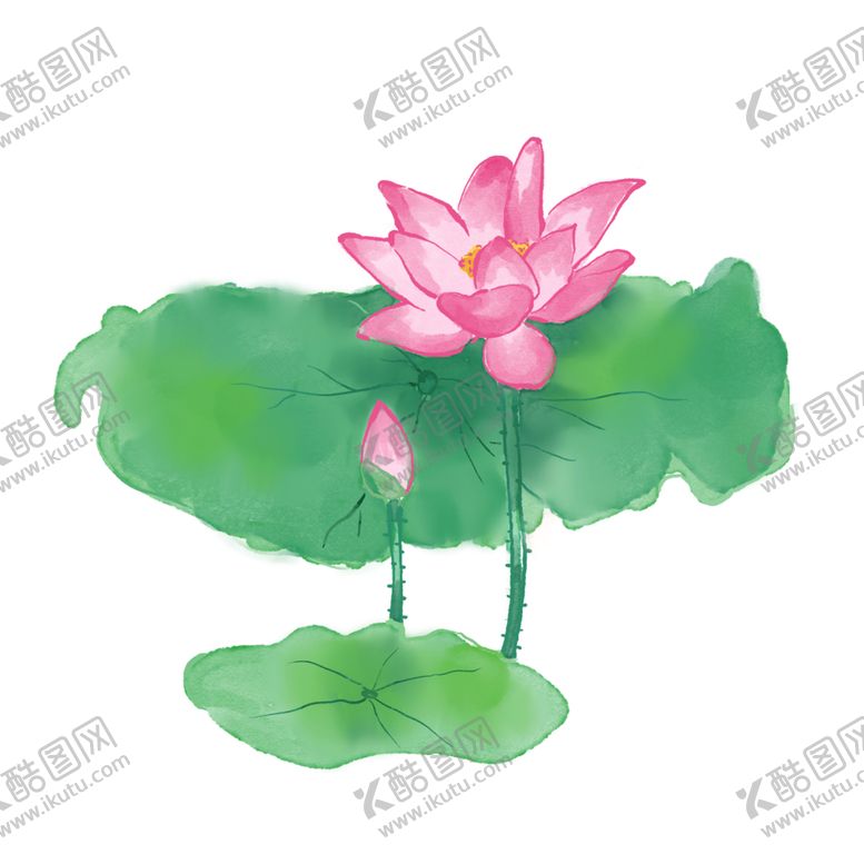 编号：65709909291450475231【酷图网】源文件下载-荷花元素