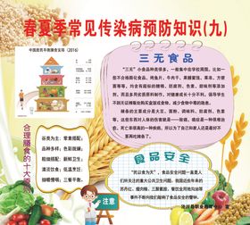 春夏季传染病预防知识