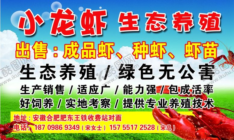 编号：19775209201915073338【酷图网】源文件下载-小龙虾生态养殖