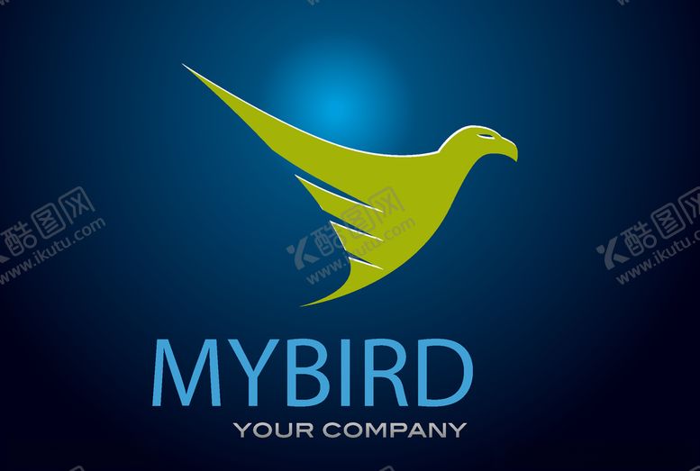 编号：39464310121549014662【酷图网】源文件下载-绿鸟标志设计