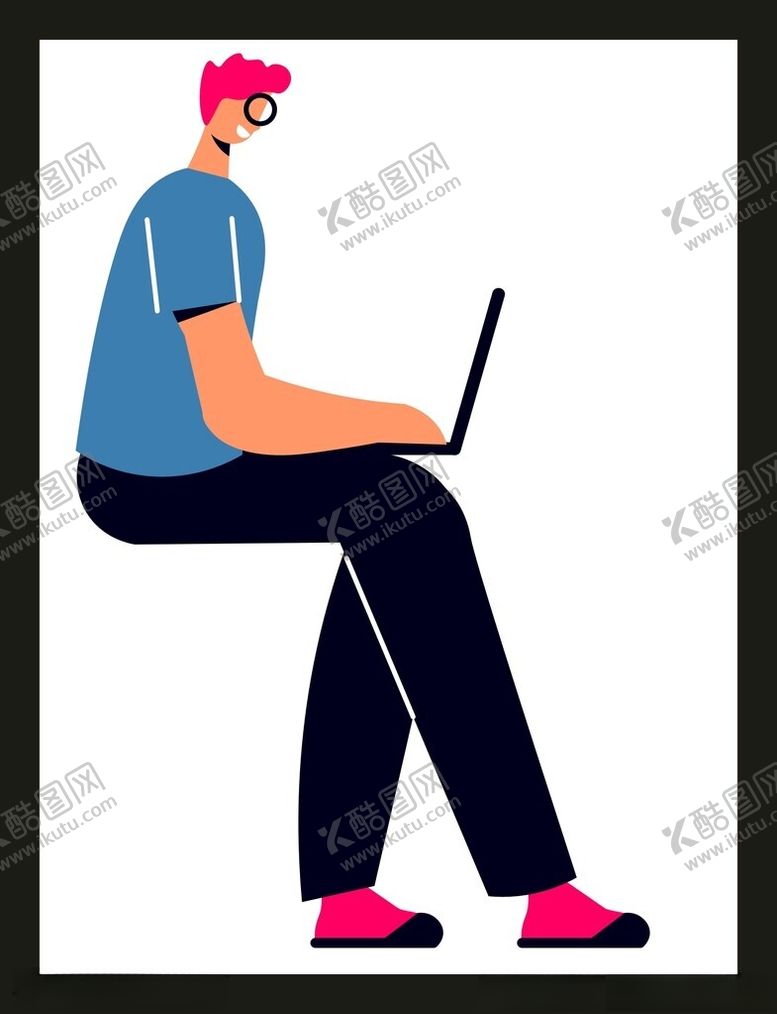 编号：11862001311945332958【酷图网】源文件下载-手绘男人男孩