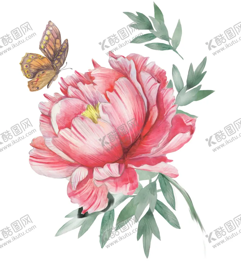 编号：35006001260624391175【酷图网】源文件下载-手绘花卉