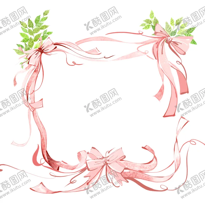 编号：27585712130624304124【酷图网】源文件下载-蝴蝶节水彩绿叶挂画装饰画
