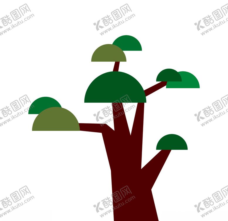 编号：34119205110521459466【酷图网】源文件下载-矢量树