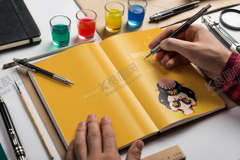 编号：97733109271503191332【酷图网】源文件下载-画册样机