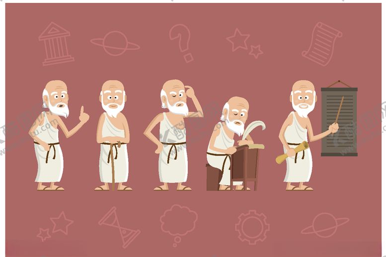 编号：99957810140835435458【酷图网】源文件下载-矢量人物景素材