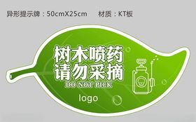 异形提示牌