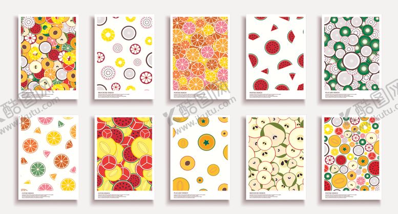 编号：74447604030439403576【酷图网】源文件下载-水果图案