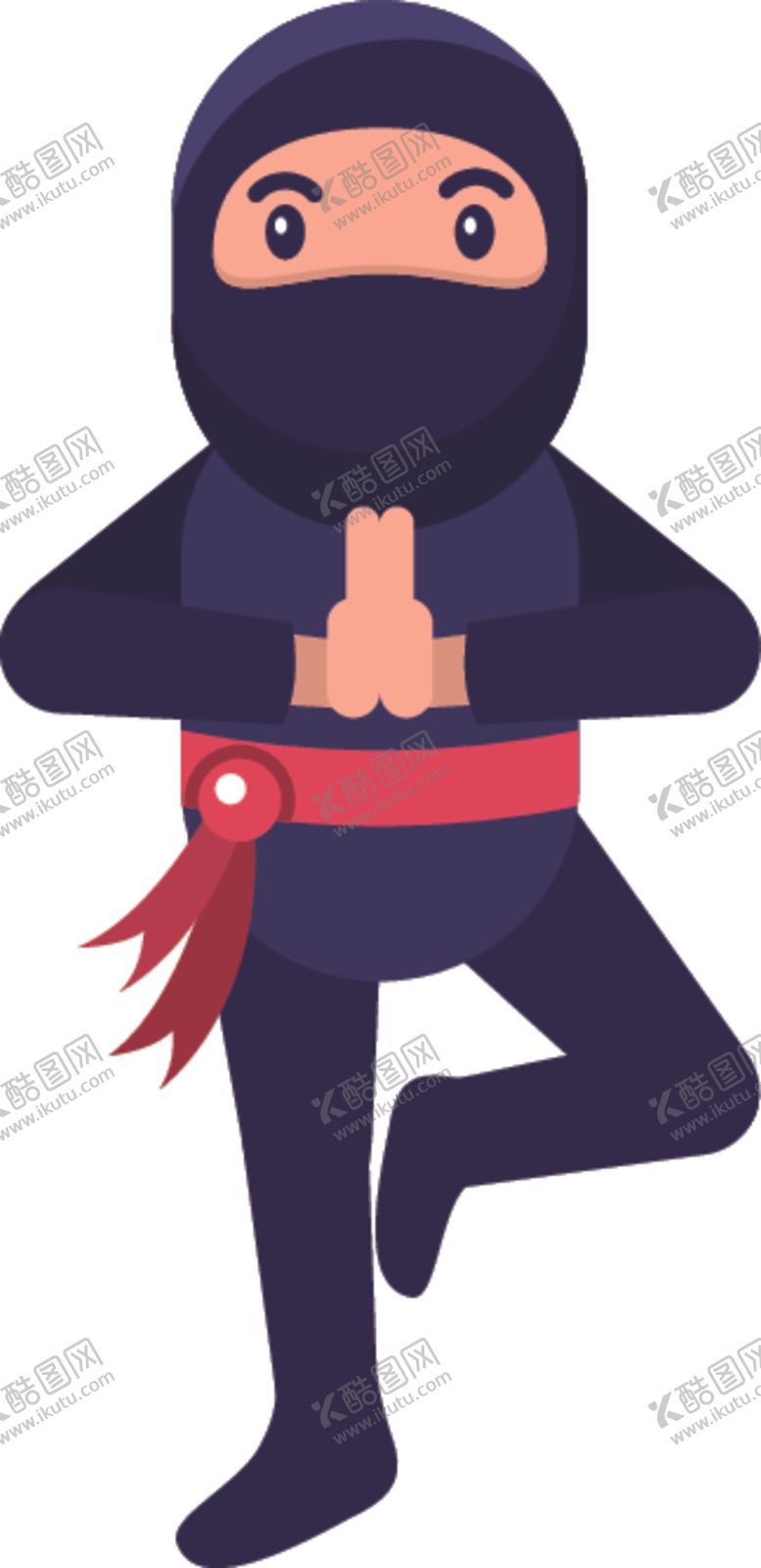 编号：88334304220717415927【酷图网】源文件下载-卡通忍者