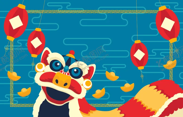 编号：51772503150916077463【酷图网】源文件下载-新年背景