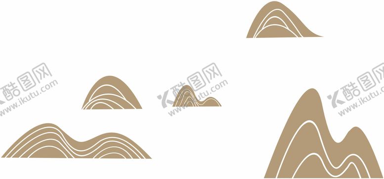 编号：58417309181647307206【酷图网】源文件下载-线条山