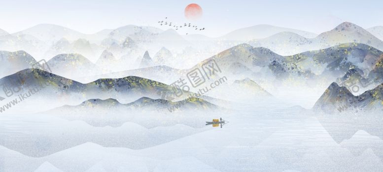 编号：94081607050057263930【酷图网】源文件下载-水墨山水