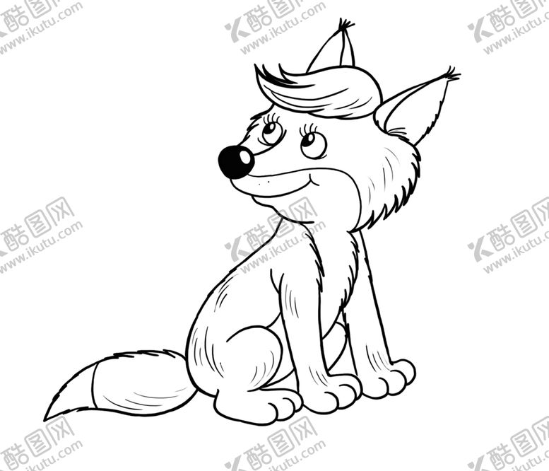 编号：86912909280321418194【酷图网】源文件下载-手绘卡通动物