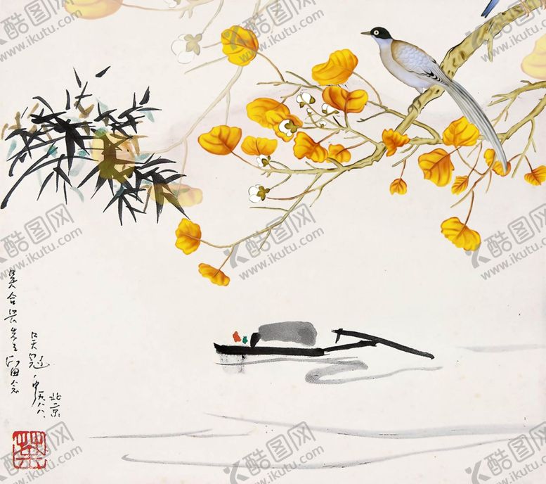 编号：34762109102235082403【酷图网】源文件下载-小清新工笔花鸟