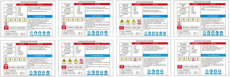 编号：91368112012226509375【酷图网】源文件下载-化学仓安全风险点告知牌