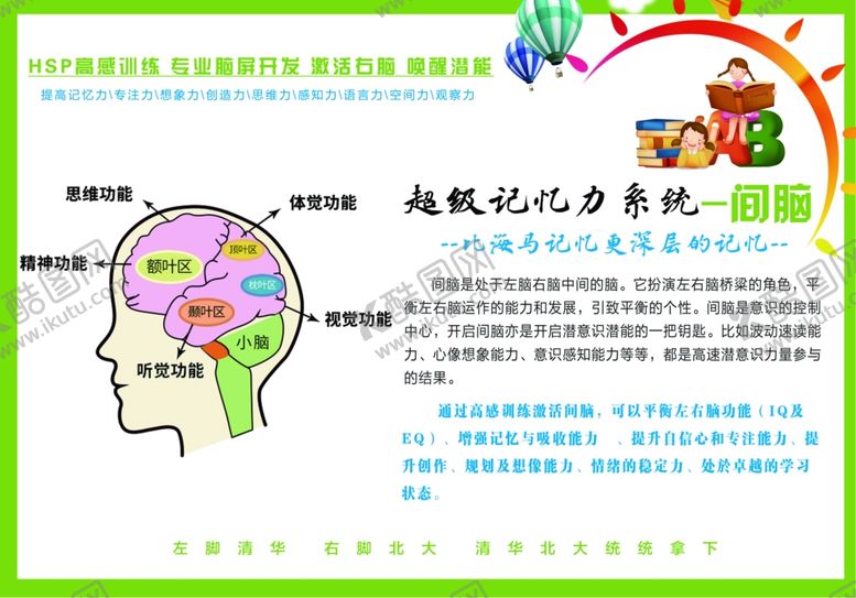 编号：29642607140538507548【酷图网】源文件下载-超级记忆力展板